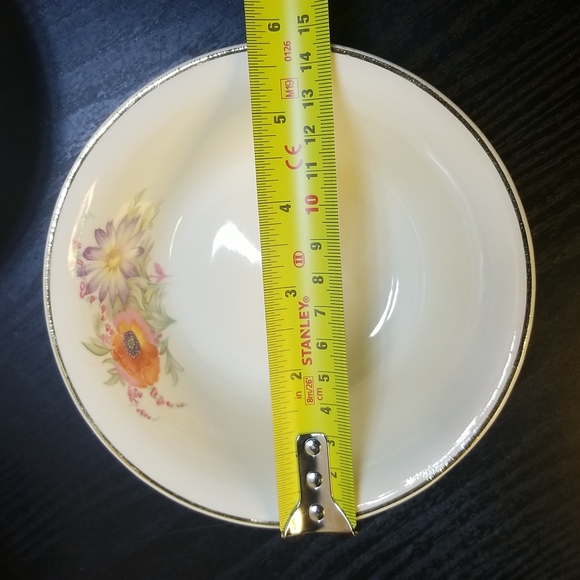 Universal Pottery Camwood Ivory Poppy Pattern Dinnerware - Picture 8 of 16